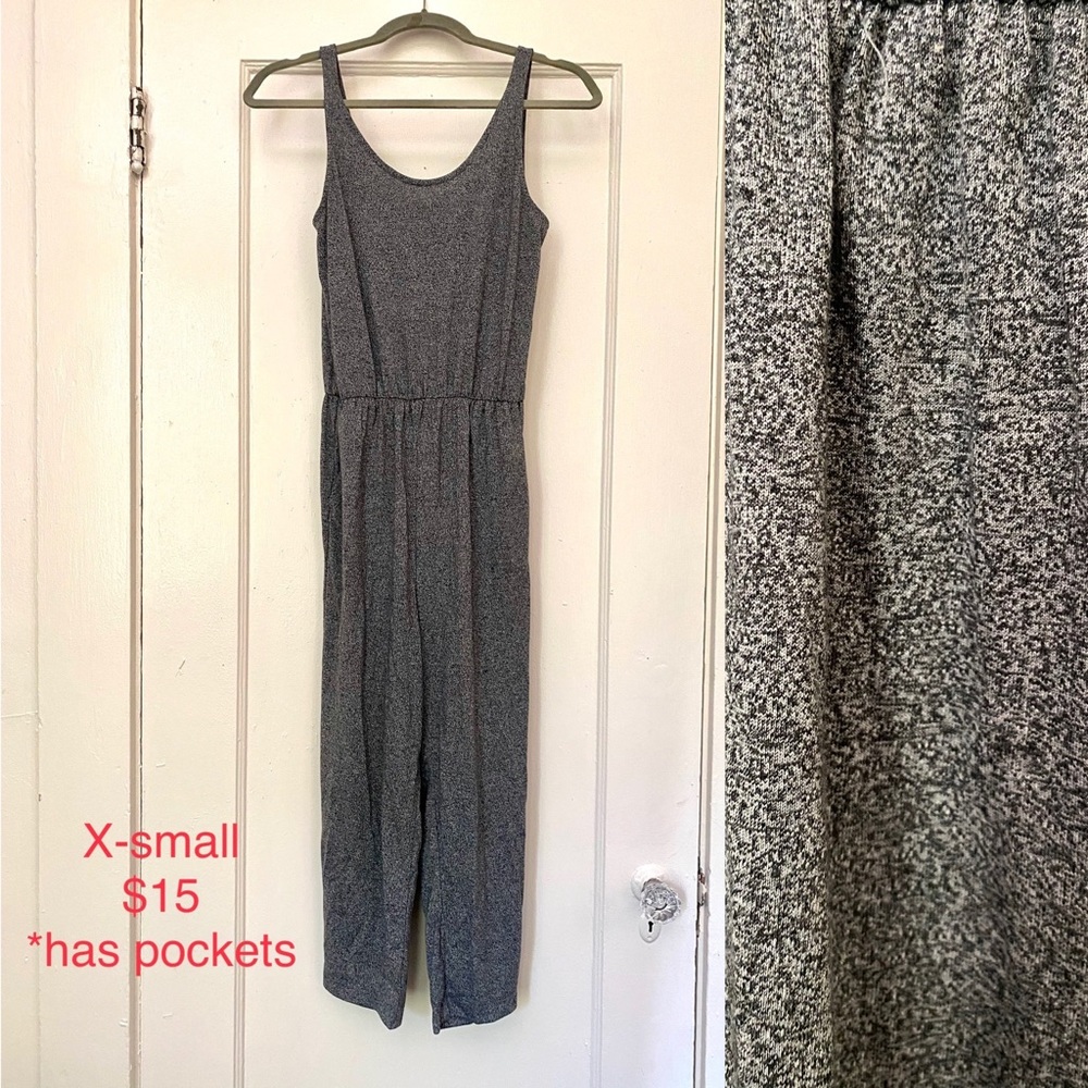 Black & white jumpsuit